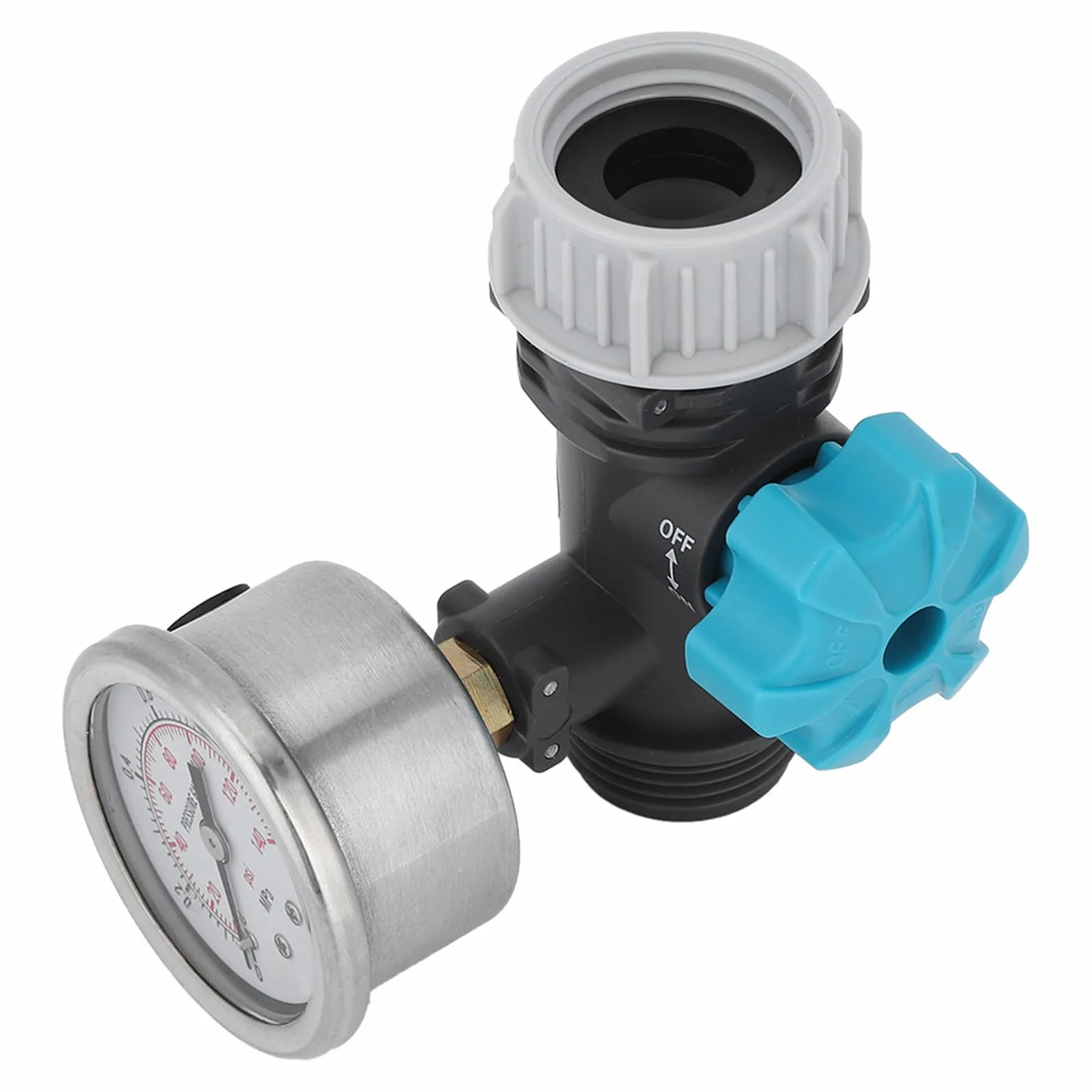 Omabeta Regulador de presión de Agua Válvula de presión de Agua Reductor de presión Válvula Reductora de presión Regulador de presión Alta precisión para jardín