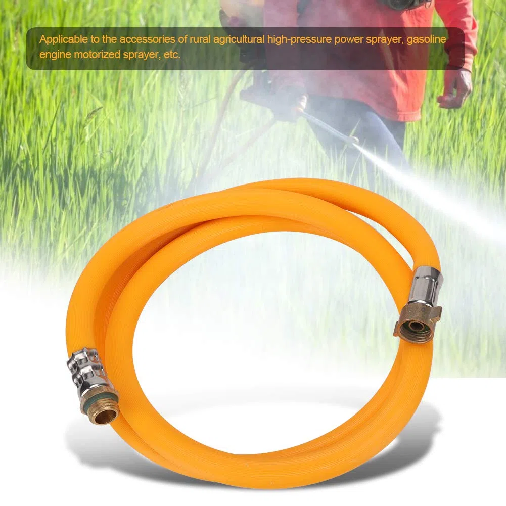 Manguera de alta presión DN6, tubo de lavado con conexión rápida, resistente hasta 300 bar, fácil instalación sin herramientas, duradero para pulverizador a motor y accesorios de limpieza