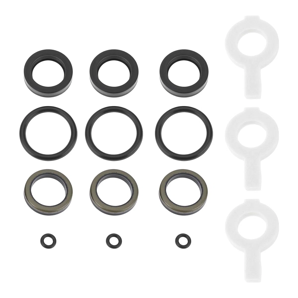 Kit de Sellos para Bombas de émbolo de Bastidor 30623 Compatible con Cat Pump Los Modelos de 30 31 34 35 310 340 350 310B 310S