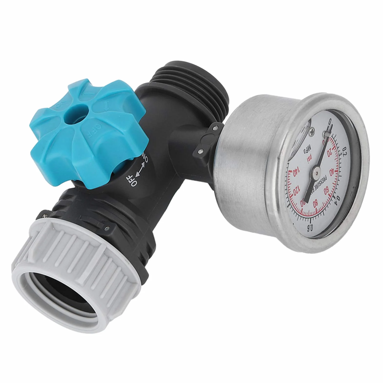 Omabeta Regulador de presión de Agua Válvula de presión de Agua Reductor de presión Válvula Reductora de presión Regulador de presión Alta precisión para jardín