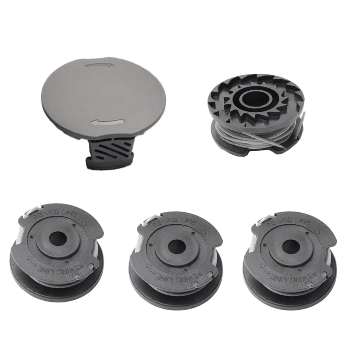 5 PCS Recambios Desbrozadoras,Compatible con Bosch easygrasscut easygrass Cut 23, easygrasslcut 26, easygrasscut 18, 18-230, 18-260, 18-26,para Cortar Césped, Jardín, Campo de Golf