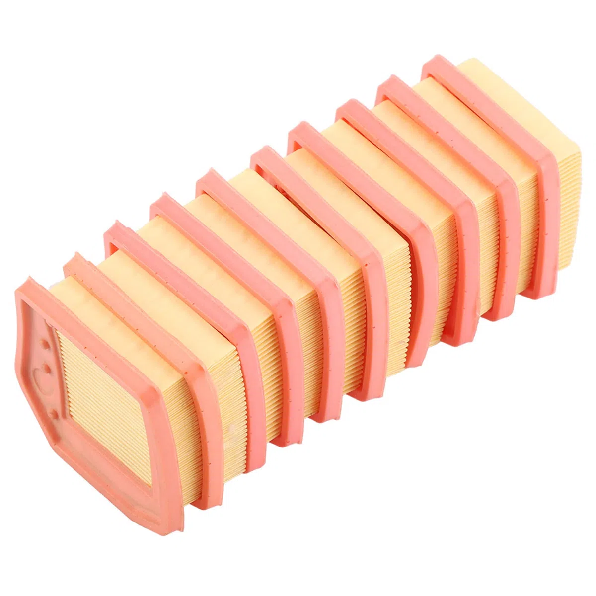 Aramox Limpiador de Filtro de Aire Paquete de 10 Reemplazo del Mercado de Accesorios 8,8 X 7,7 X 2 Cm Fácil Instalación Buenas Condiciones de Trabajo para Usuarios de Recortadoras FS240 FS260 FS360