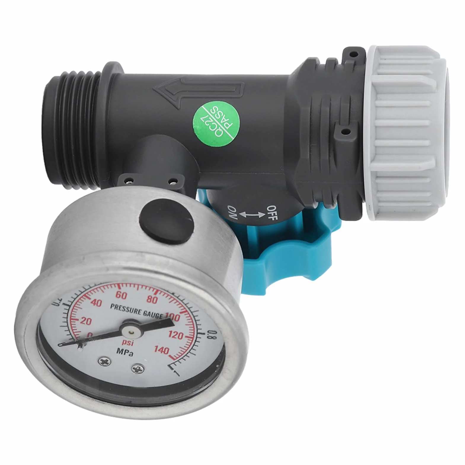 Omabeta Regulador de presión de Agua Válvula de presión de Agua Reductor de presión Válvula Reductora de presión Regulador de presión Alta precisión para jardín