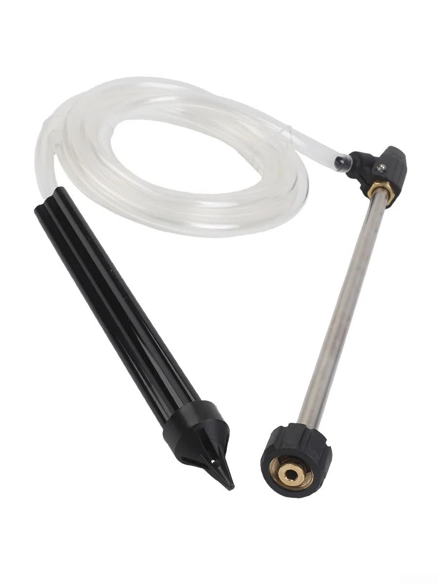 Kit de chorro de arena para lavadora a presión Karcher | Juego de boquillas de lavadora de alta presión con 8 puntas | Varilla de chorro de arena y accesorios de conector para eliminación de pintura